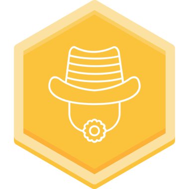 Bir şapka illüstrasyonu