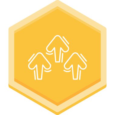 ok simgesi vektör illüstrasyon tasarımı ile el