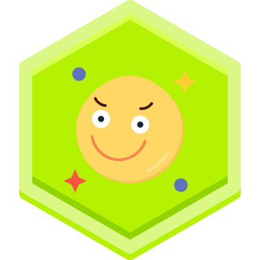 Gülme ikonu, çizgi film tarzı