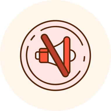 no smoking. web icon simple design