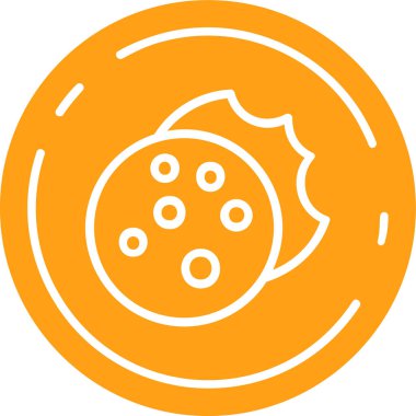 Gıda simgesinin vektör illüstrasyonu