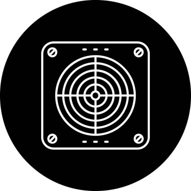 hedef simge, vektör illüstrasyonu