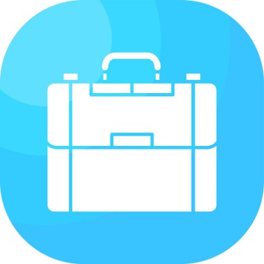 çanta çanta çanta simgesi doldurulmuş - taslak biçimi