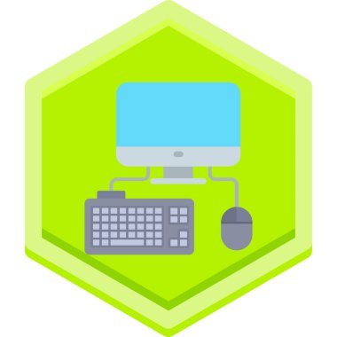 bilgisayar monitörü ile klavye