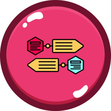 seo modern simgesinin vektör illüstrasyonu