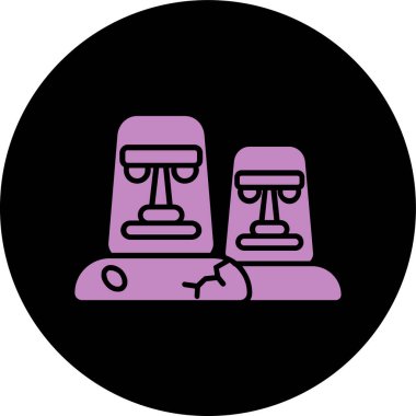 İnsan simgesinin vektör illüstrasyonu