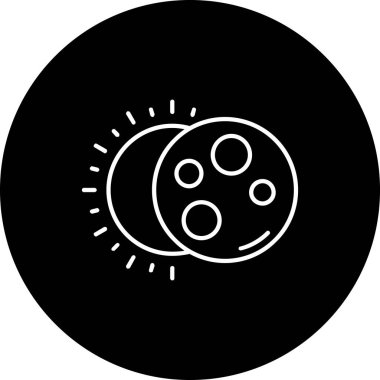 Modern bir simgenin vektör illüstrasyonu