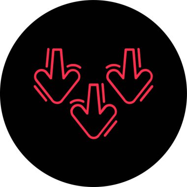 aşk simgesi, vektör illüstrasyonu