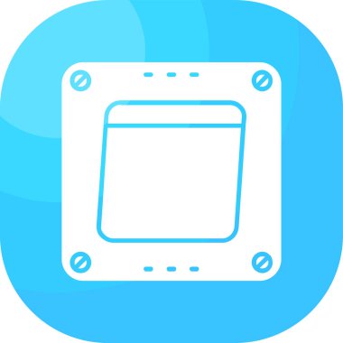 Taşınabilir, vektör illüstrasyonu için web simgesi