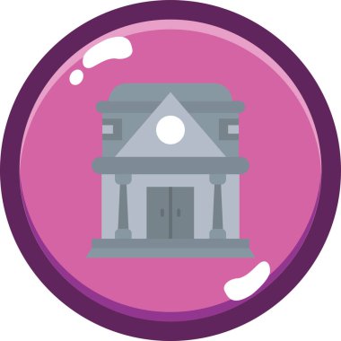 Banka oluşturma vektör simgesi