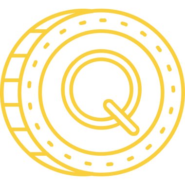 O simgesinin vektör illüstrasyonu