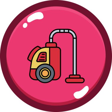 Bir araba simgesinin vektör illüstrasyonu