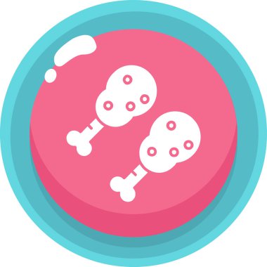 bowling vektörü simgesi modern basit vektör illüstrasyonu