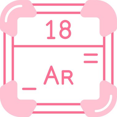 Bir simgenin vektör illüstrasyonu