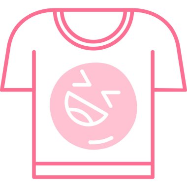 Gömlek. Web simgesi basit illüstrasyon