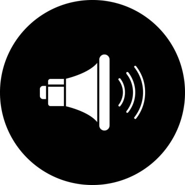 hoparlör vektör illüstrasyonu