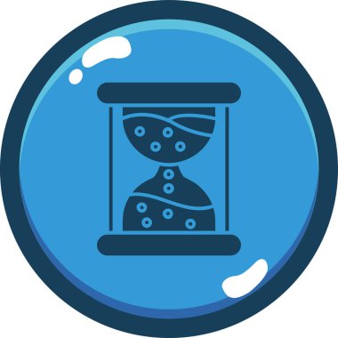 Bir bardak suyun vektör çizimi