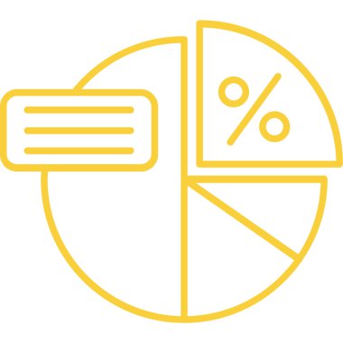 Pasta çizelgesi. Web simgesi