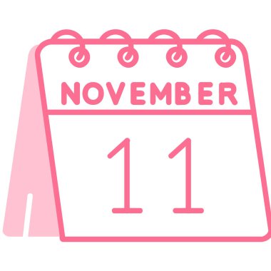 12 takvimin düz simge tasarımı