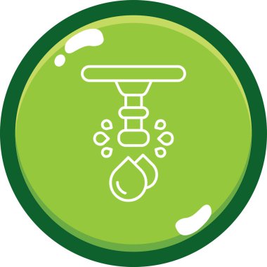 Modern simgenin vektör illüstrasyonu