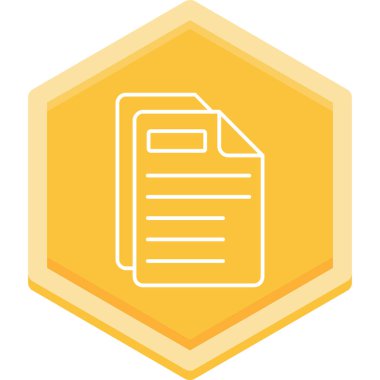 dosya belgesi. Basit tasarım