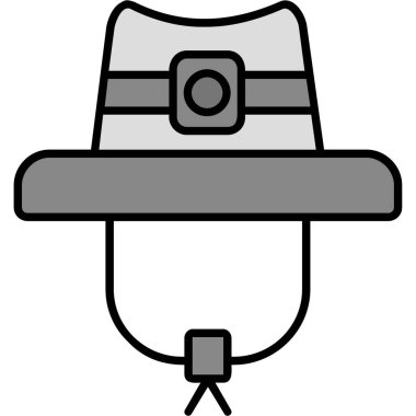 vektör içinde güvenlik görevlisi simgesi