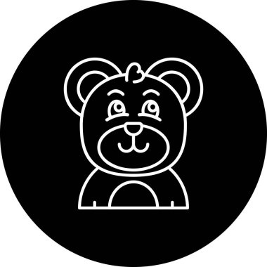 Modern b 'nin vektör illüstrasyonu eksik simgesi