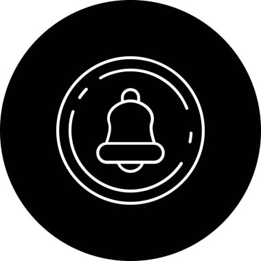 vektör bell simgesi simgesi