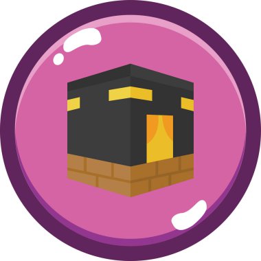 Çizgi film simgesinin vektör çizimi