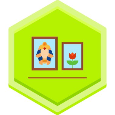 Bitki. Web simgesi basit illüstrasyon