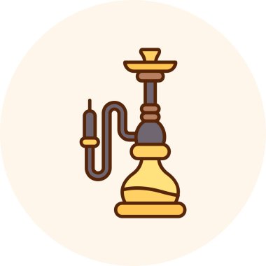 Sigara boru simge vektör çizim