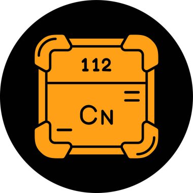 Modern bir simgenin vektör illüstrasyonu