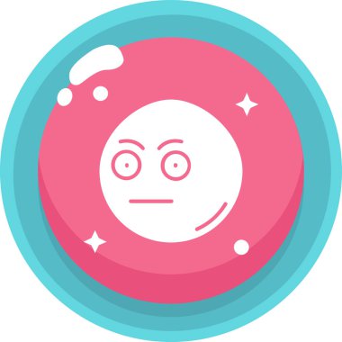 Uzaylı simgesi vektör illüstrasyonu