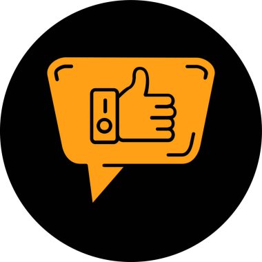 Bir elin vektör illüstrasyonu