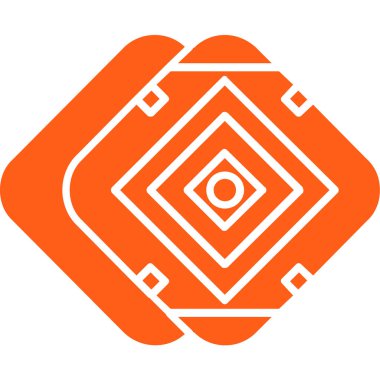 devre kartı düz simgesi