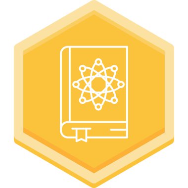 Bilim ve teknoloji vektör simgesi.