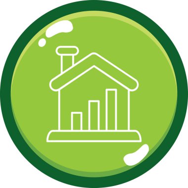 Emlak vektörü simgesi