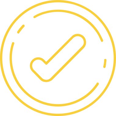 İşaret simgesini işaretle. ince çizgi biçimi