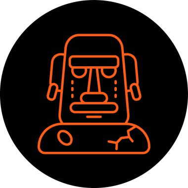 Robot için modern b 'nin vektör çizimi eksik simgesi