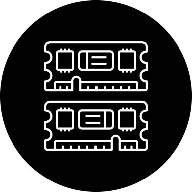 devre kartı simgesi vektör illüstrasyonu