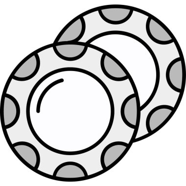 Donut kutsal kişilerin resmi, basit tarzı
