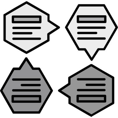 Web ve mobil için vektör simgesi