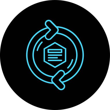 seo modern simgesinin vektör illüstrasyonu