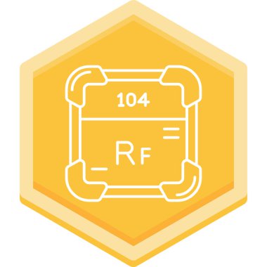 Modern bir simgenin vektör illüstrasyonu