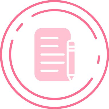 Modern bir simgenin vektör illüstrasyonu