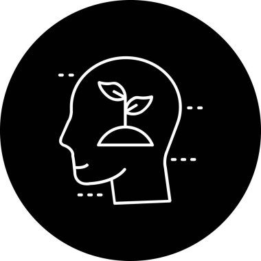 Modern simgenin vektör illüstrasyonu