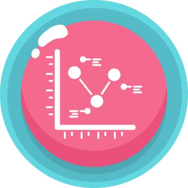 Analiz iş simgesi düz biçimli