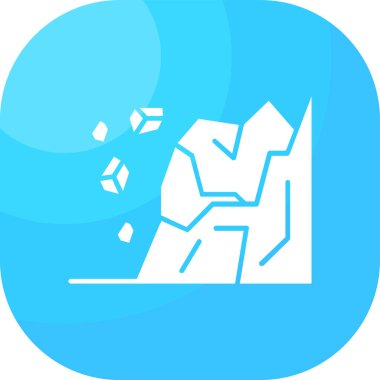 Haritalı bir harita simgesinin vektör çizimi