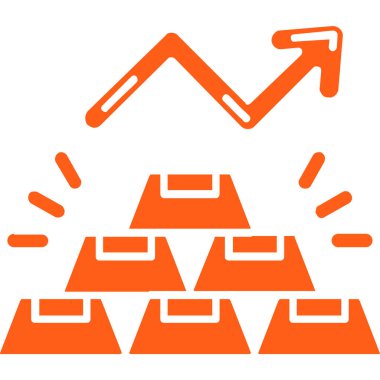 Fabrika simgesi, vektör illüstrasyonu