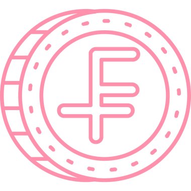 Tek bir simgenin vektör illüstrasyonu